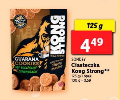 Ciastka kong stron z guaran膮 Sondey promocja