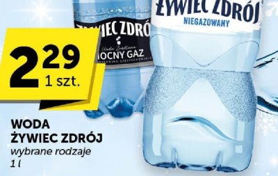 Woda Żywiec Zdrój wybrane rodzaje 1 l promocja w Groszek