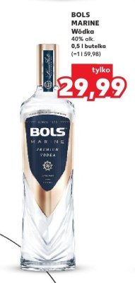 Wódka Bols Marine 0,5 l promocja w Kaufland
