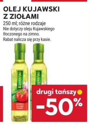 Olej kujawski z ziołami różne rodzaje promocja w Stokrotka