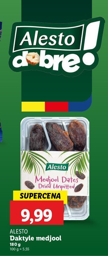 Daktyle medjool Alesto promocja