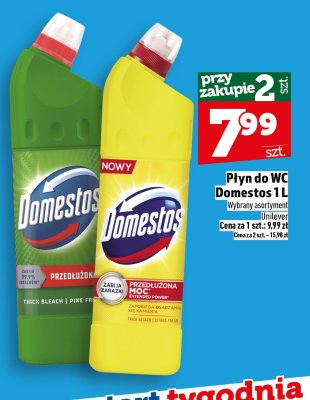 Płyn do WC Domestos 1 L Thick Bleach Citrus Fresh promocja w TOPAZ