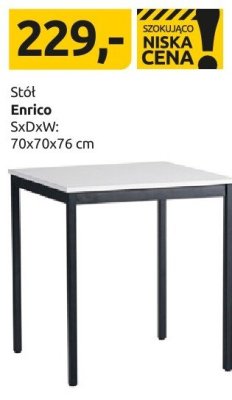 Stół Enrico promocja w Black Red White