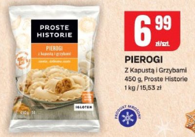 Pierogi z kapustą i grzybami Proste Historie promocja w Chorten