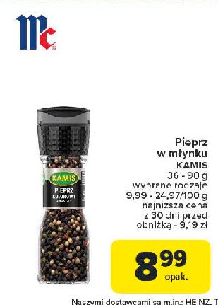 Pieprz kolorowy Kamis specialite promocja