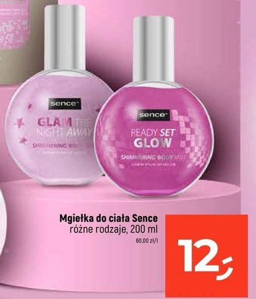 Mgiełka do ciała glow Sence collection promocja