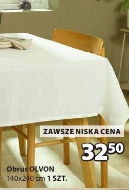 Obrus OLVON 140x240 cm promocja w Jysk