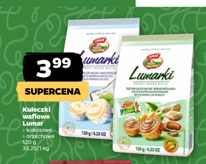 Lumarki kokosowe promocja