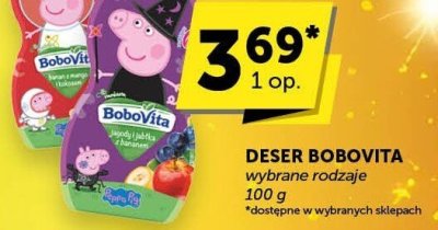 Deser BoboVita, wybrane rodzaje promocja w Euro Sklep