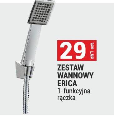 ZESTAW WANNOWY ERICA 1-funkcyjna rączka promocja w Merkury Market