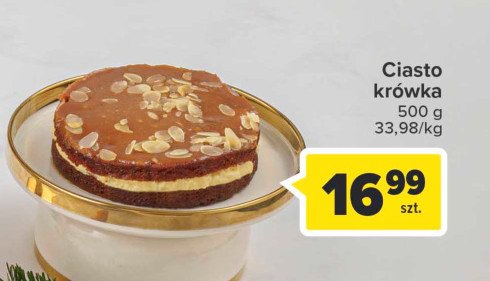 Ciasto kr贸wka promocja