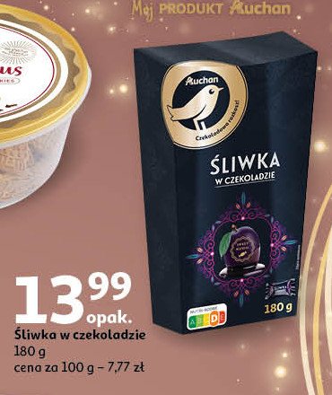 Śliwka w czekoladzie Auchan promocja