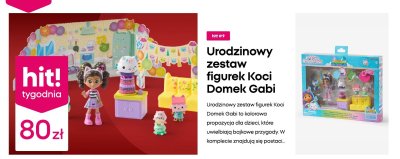 Urodzinowy zestaw figurek  promocja w Pepco