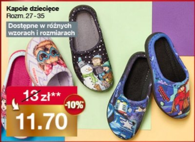 Kapcie dzieci臋ce lol surprise 25-28 promocja w Woolworth
