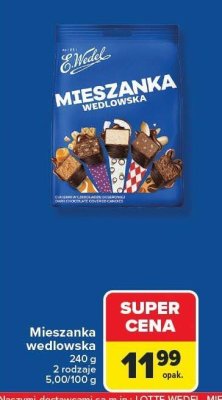 Cukierki E. wedel mieszanka wedlowska classic promocja w Carrefour