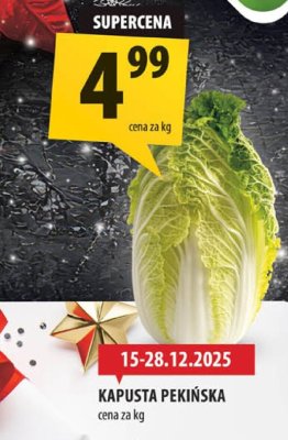 Kapusta pekińska promocja w Arhelan