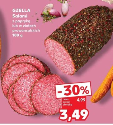 Salami w ziołach prowansalskich  promocja w Kaufland