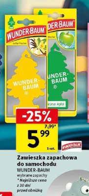 Zawieszka zapachowa do samochodu promocja w Intermarche