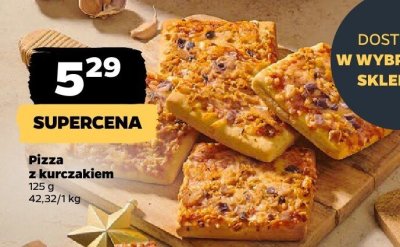 Pizza z kurczakiem promocja w Netto