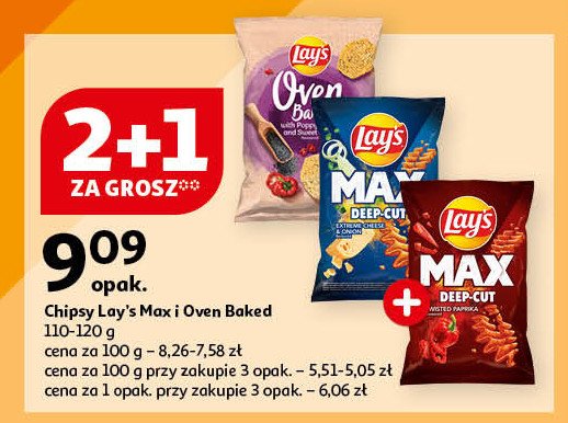 Chipsy cream cheese & pepper Lay's oven baked (prosto z pieca) Frito lay lay's promocja