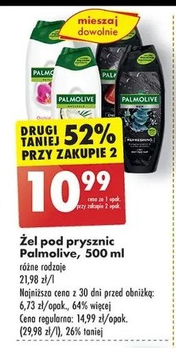 Żel pod prysznic refreshing 2 w 1 Palmolive for men promocja