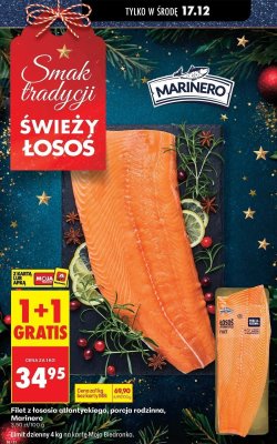 Filet z łososia atlantyckiego promocja w Biedronka