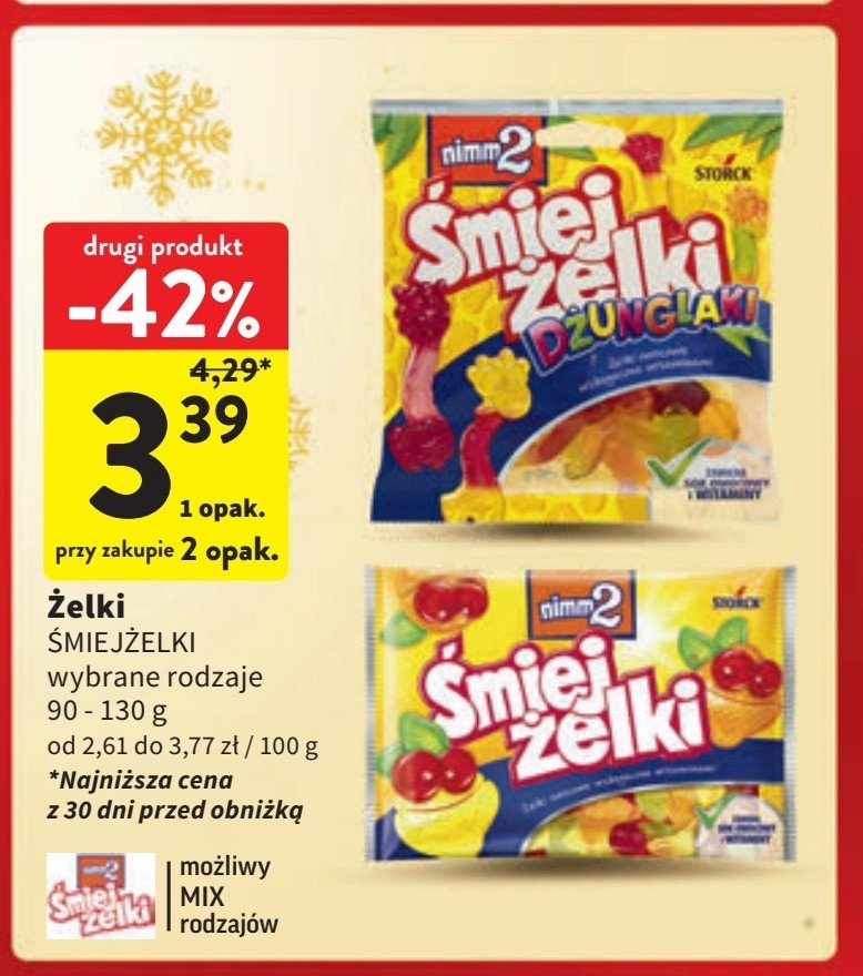 Żelki dżunglaki Nimm2 śmiejżelki promocja