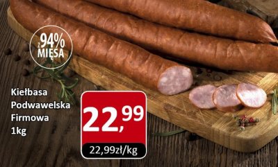 Kie艂basa podwawelska promocja w Market Point