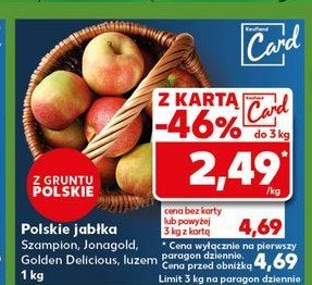 Jabłka jonagold polska promocja