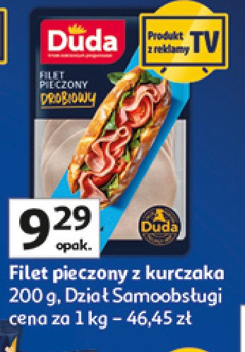 Filet pieczony z kurczaka Silesia duda promocja w Auchan