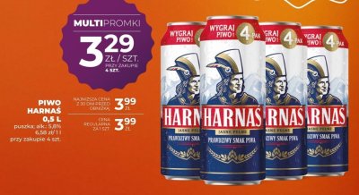 Piwo Harnaś 0,5 L puszka promocja w Duży Ben