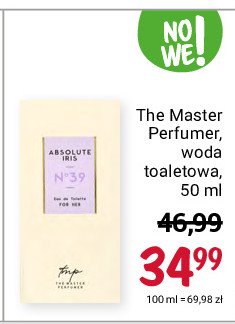 Woda toaletowa The master perfumer absolute iris promocje
