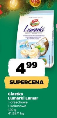 Ciastka Lumarki orzechowe promocja w Netto