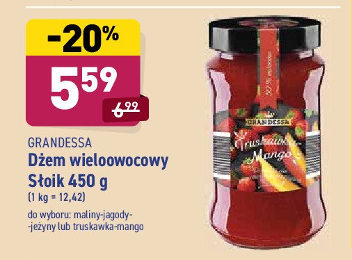 Dżem malina-jagoda-jeżyna promocja