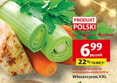 Włoszczyzna XXL promocja w Auchan