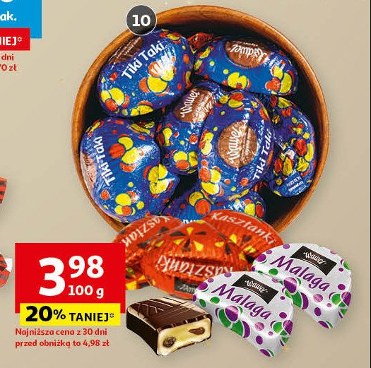 Czekoladki Wawel adwokat promocja w Auchan