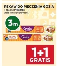 Rękaw do pieczenia Gosia promocja w Stokrotka