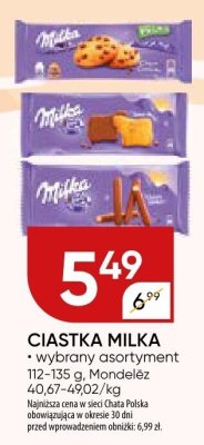 Ciastka Milka Mondelez promocja w Chata Polska