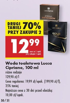Woda toaletowa Jimmy choo man promocja w Biedronka