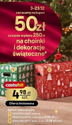 Karton dekoracyjny 1 promocja w Castorama
