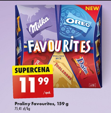 Praliny mix Favourites promocja