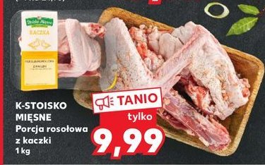 Porcja rosołowa z kaczki Stoisko mięsne promocja