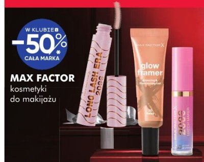 Kosmetyki do makijażu MAX FACTOR promocja w Super-Pharm