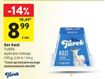 Ser kozi TUREK promocja w Intermarche