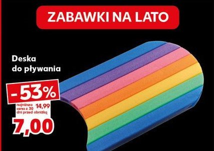 Deska do pływania promocja w Kaufland