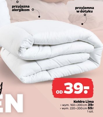 Kołdra 160x200 cm promocja w Netto