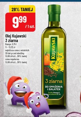 Olej Kujawski 3 ziarna promocja w POLOmarket