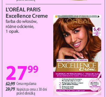 Farba do włosów 6.41 L'oreal excellence creme promocja w Hebe