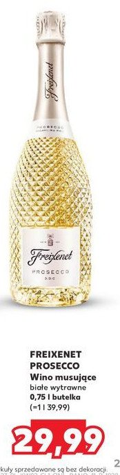 Wino Freixenet prosecco promocja w Kaufland