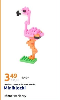 Miniklocki różne warianty promocja w Action